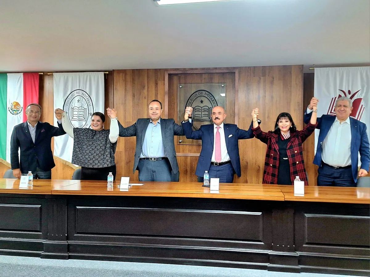 Miembros del Notariado respaldan candidatura  para la Presidencia del Consejo Directivo