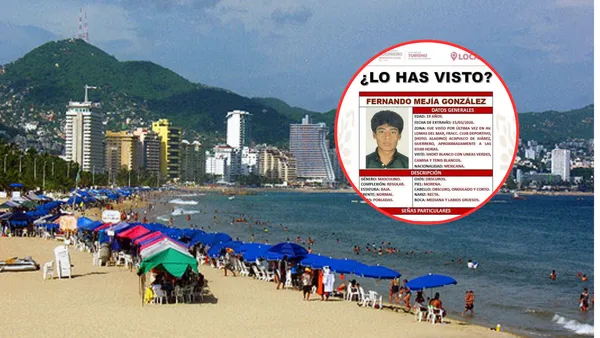 Joven desaparecido en Acapulco es encontrado sin vida; era originario de Toluca.