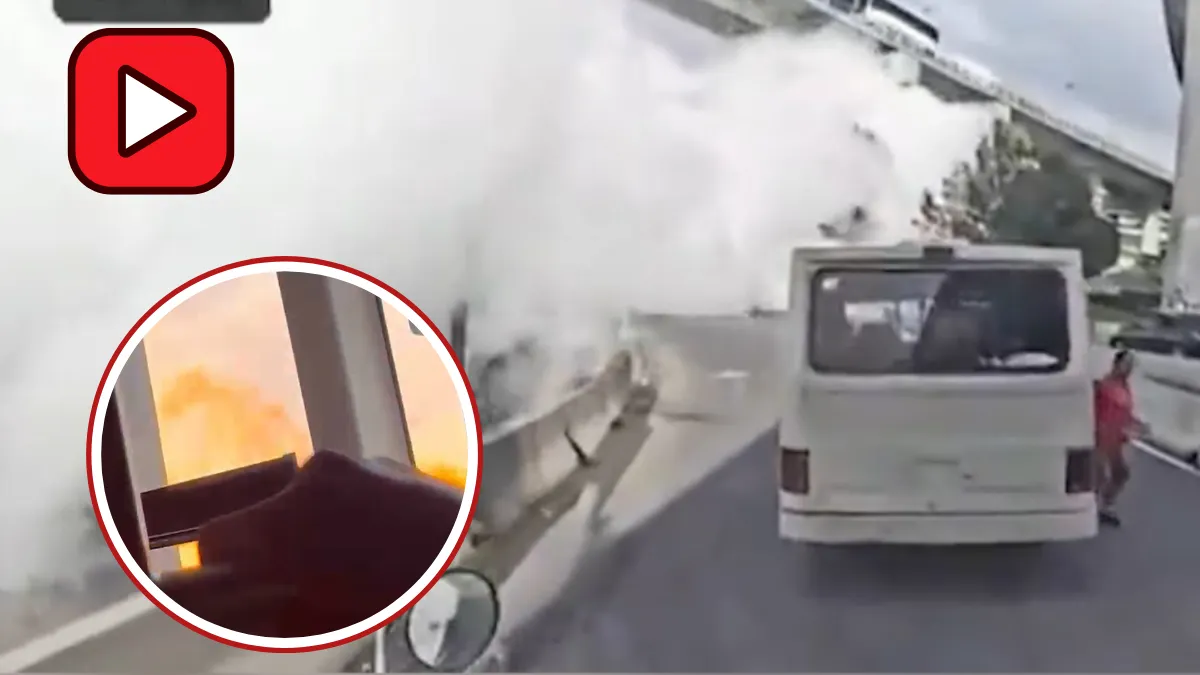 Difunden VIDEOS del momento exacto de la explosión de pipa en Calzada Ignacio Zaragoza
