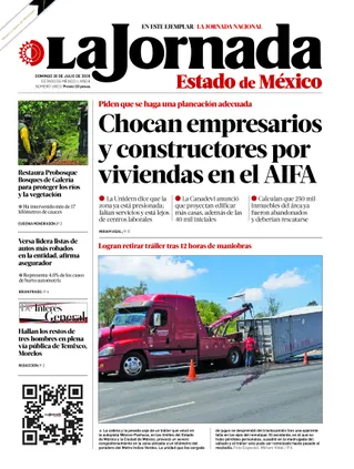La Jornada Edomex | 26 de julio de 2026