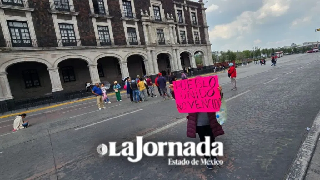 Habitantes de Lerma se manifiestan en Edomex; denuncian despojo