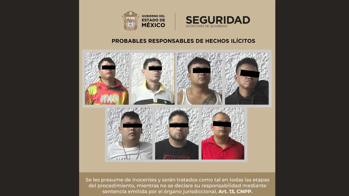 Secretaría De Seguridad Del Edomex y SSC de la CDMX detienen a posibles responsables de secuestro
