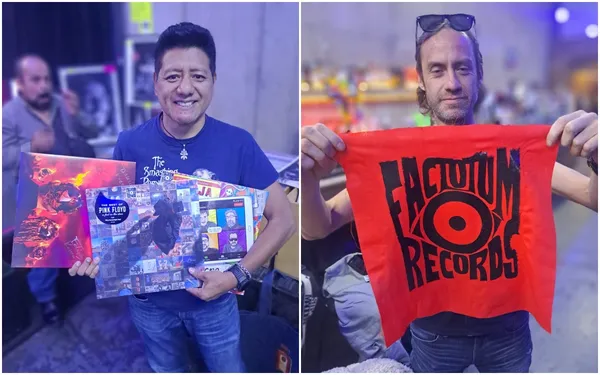 Expo de vinilos y música en Bajo Circuito organizada por Factotum Records.