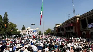 Mexiquenses se congregan en Tlalnepantla por el segundo informe de Sheinbaum