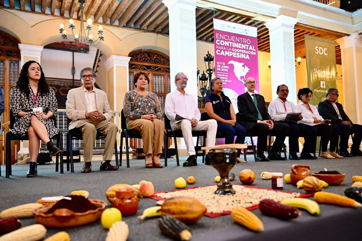 Gómez Álvarez inaugura Encuentro para la Cooperación Campesina