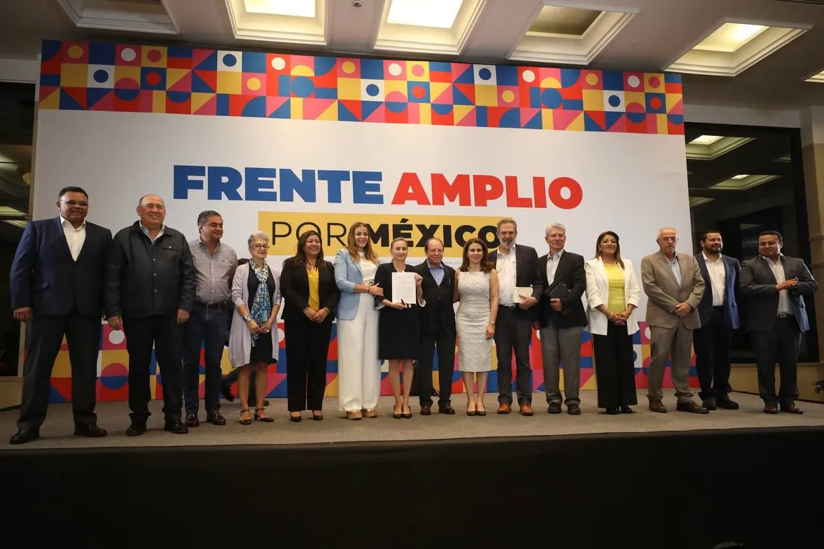 Quedan 13 registrados en el proceso del Frente Amplio por México