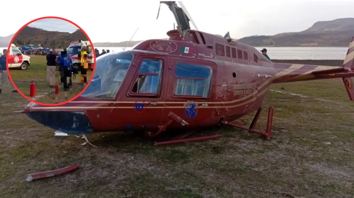Tragedia en el Presa Fest 2026: se desploma helicóptero en la Presa del Bosque, Zitácuaro
