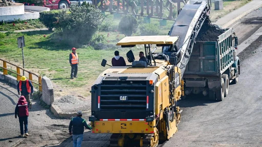 Reconstrucción del Periférico Norte impulsa la economía local y genera ingresos en la región; 400 empleos directos y 2 mil indirectos