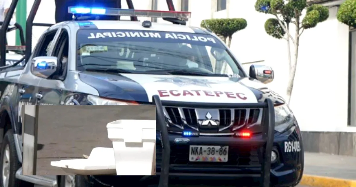 Hallan cabeza humana dentro de hielera en Ecatepec, Edomex