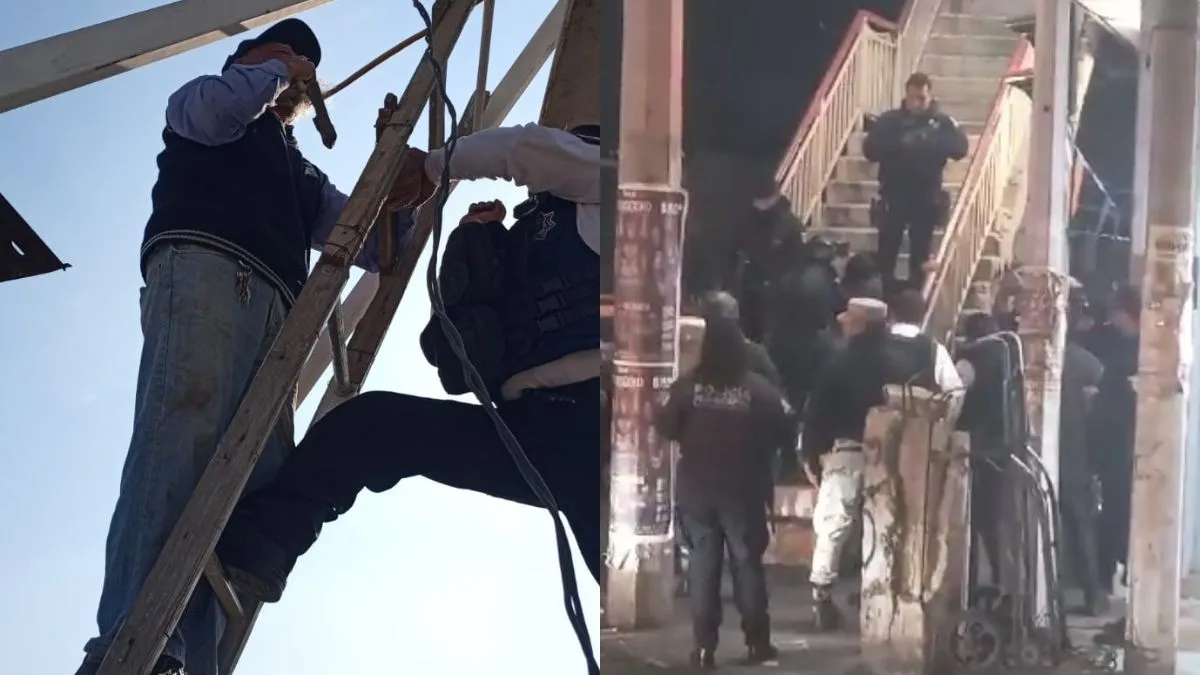 Policías de Neza evitan suicidios