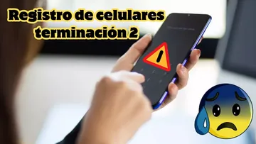 ¿Qué pasa si no registré mi línea de celular y mi número es terminación 2?