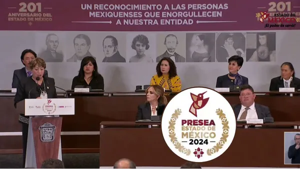 Entrega Delfina Gómez Presea Estado de México 2024