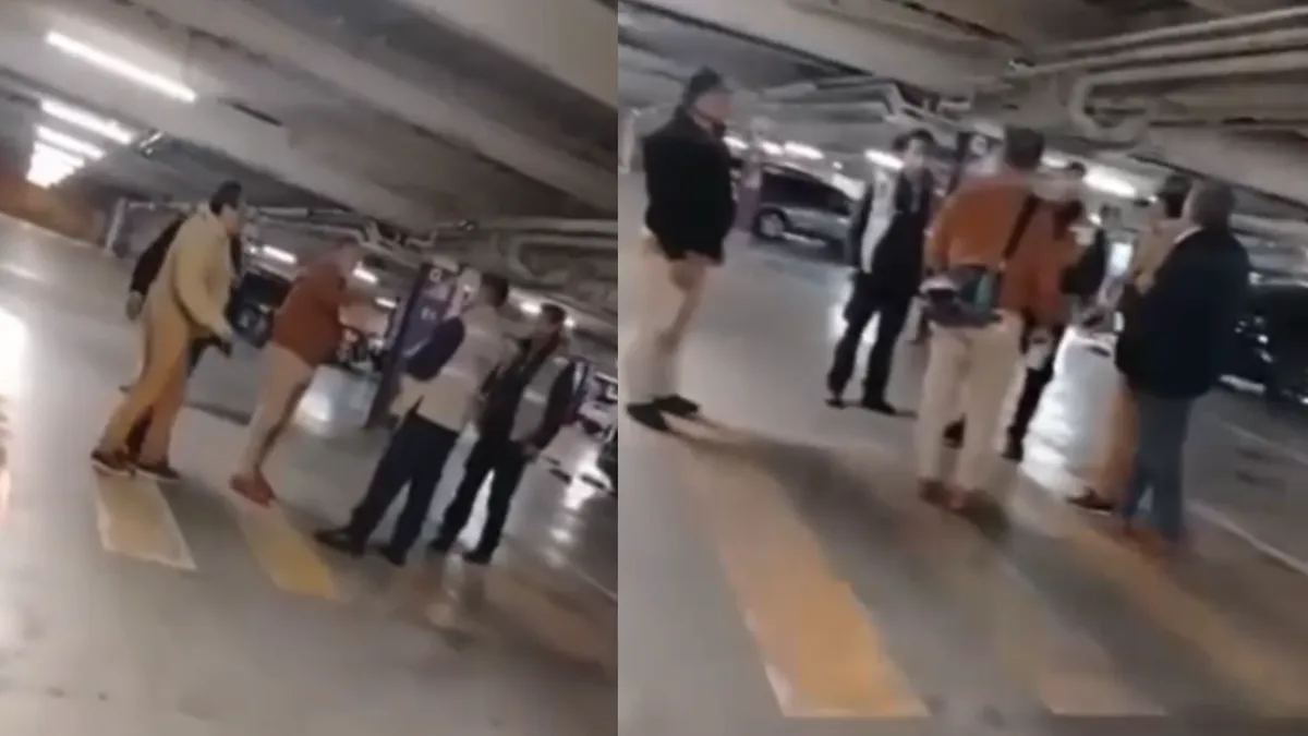 [VIDEO] Funcionarios del Edomex desatan polémica en estacionamiento de Metepec