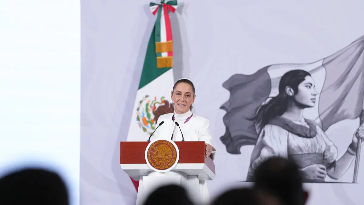 Claudia Sheinbaum deseó feliz Navidad al pueblo de México y anunció una pausa en las conferencias matutinas.