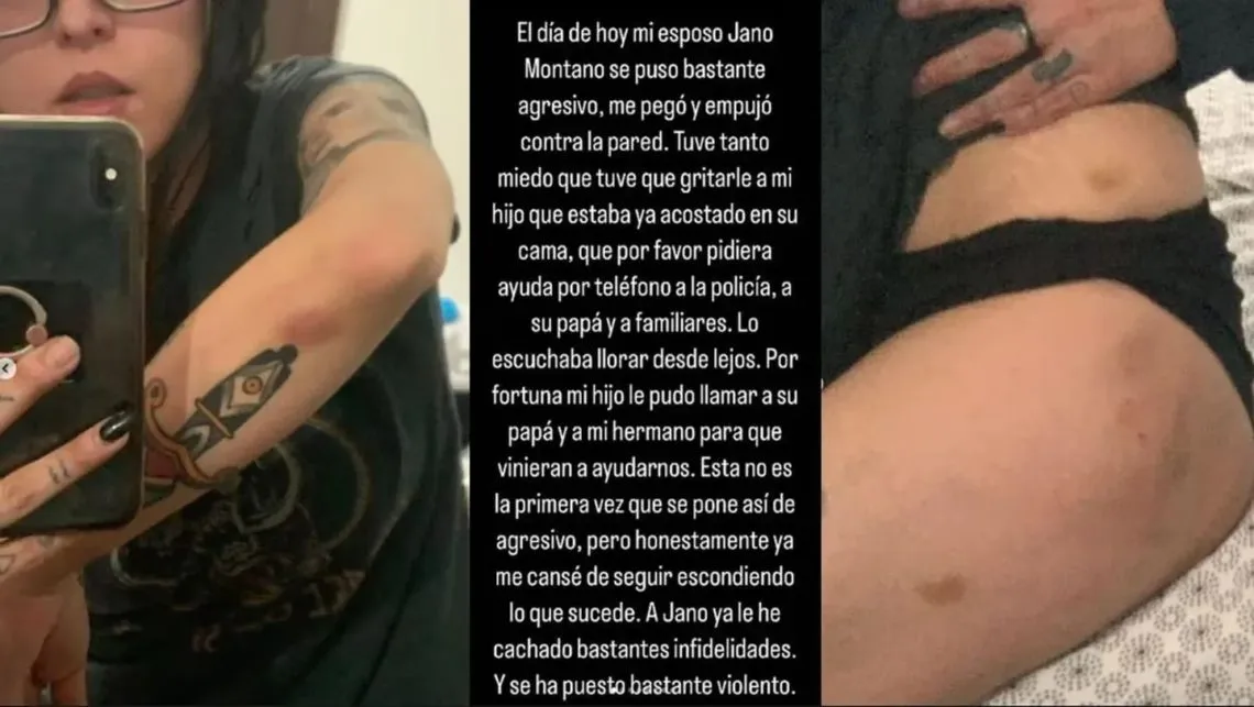 Youtuber Eva de Metal denunció a su esposo por violencia