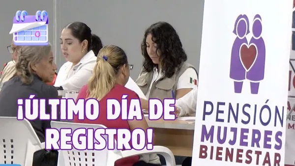 Mujeres del Edomex aún pueden inscribirse a la pensión de 3 mil pesos bimestrales.