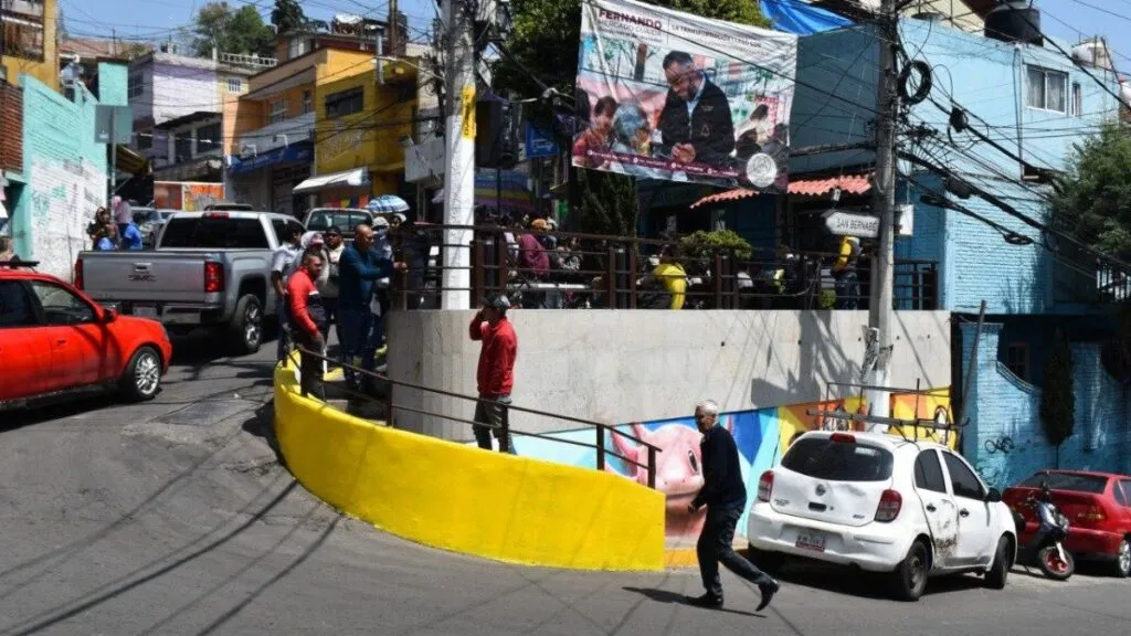 La Magdalena Contreras transforma calles y espacios públicos en Las Cruces y El Ocotal