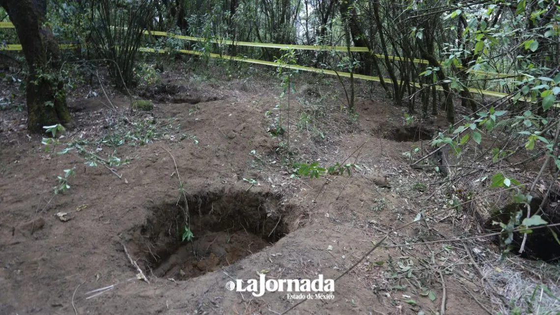 Fosas clandestinas son descubiertas en los límites de Lerma y Ocoyoacac I VIDEO