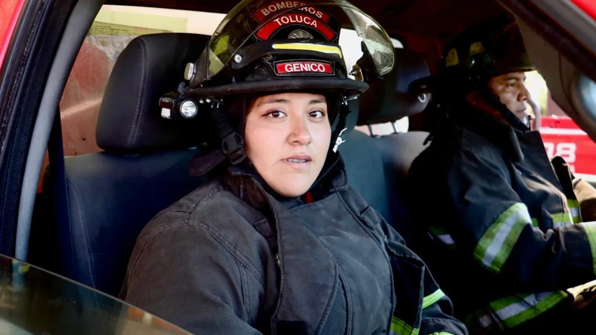 “CATY”, Mamá bombera que inspira a salvar vidas