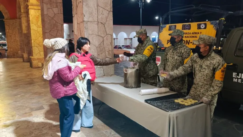 Militares activan apoyo invernal en el Valle de México