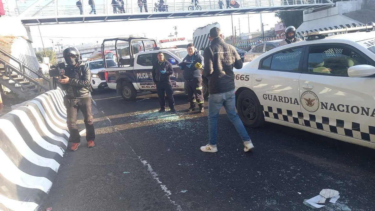 Choque en la México-Pachuca deja varios pasajeros heridos