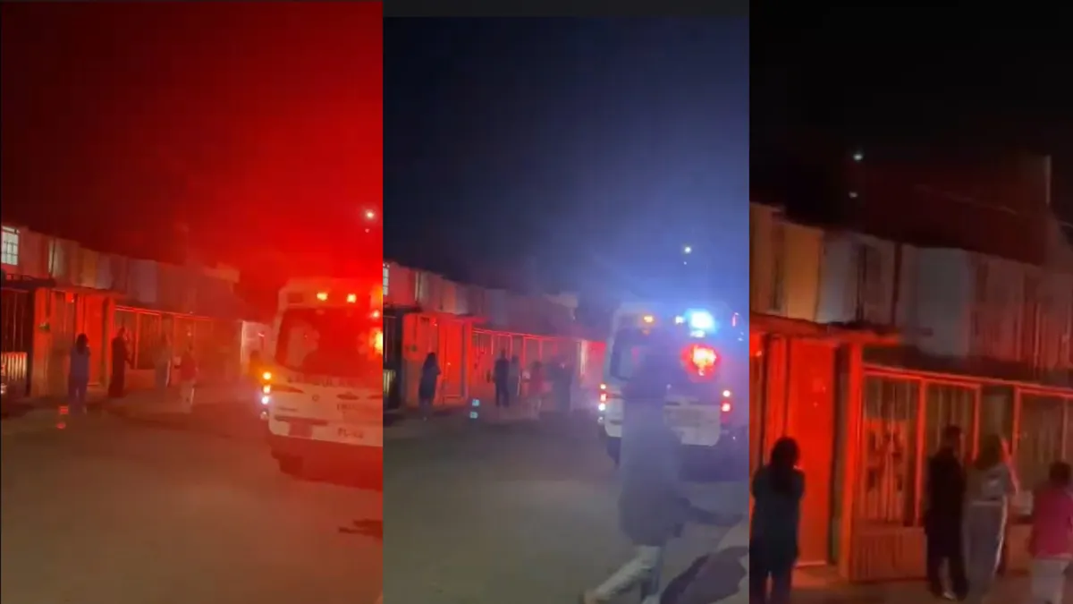 Video: Incendio en vivienda de Metepec moviliza a cuerpos de emergencia