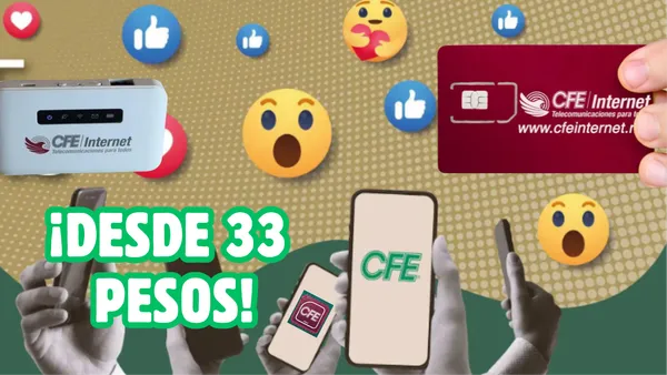 Con Internet de la CFE, usuarios pueden conectarse desde 33 pesos y sin contratos.