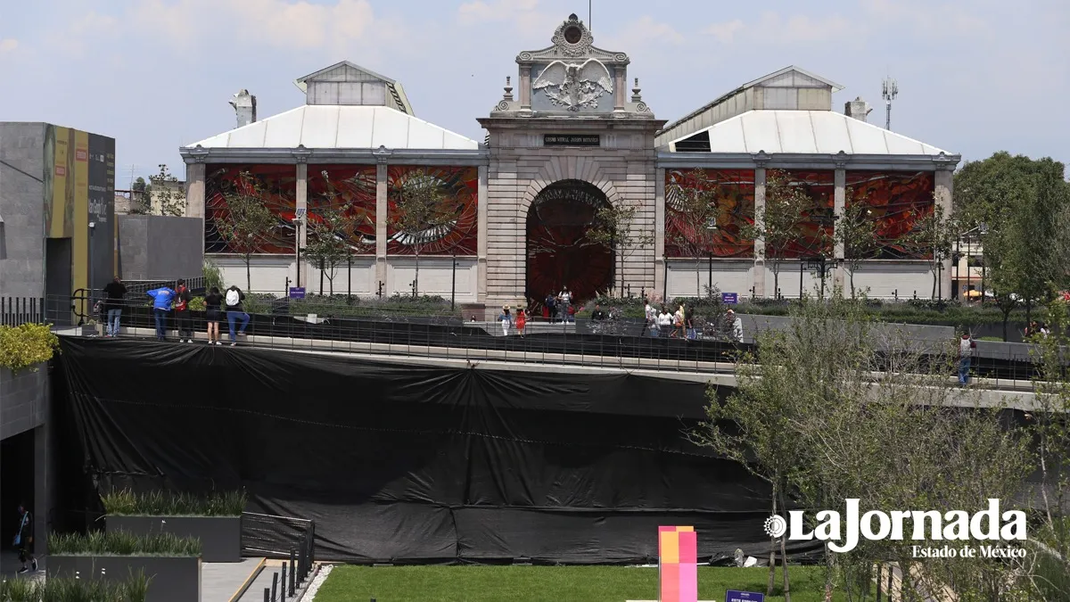 Cae plafón de Parque de la Ciencia en Toluca, Seduo asegura son trabajos de mantenimiento
