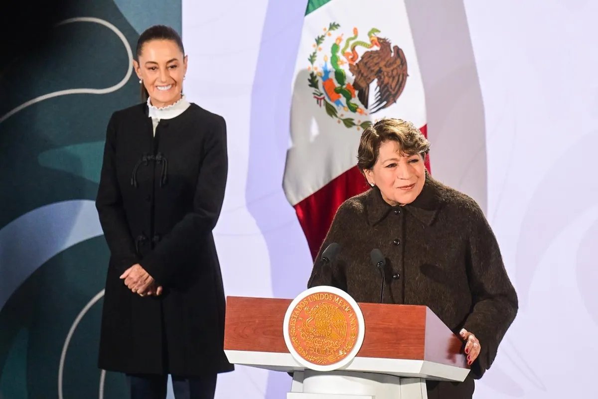 Delfina Gómez expresó su reconocimiento a la Presidenta por concretar un proyecto de alto impacto social.