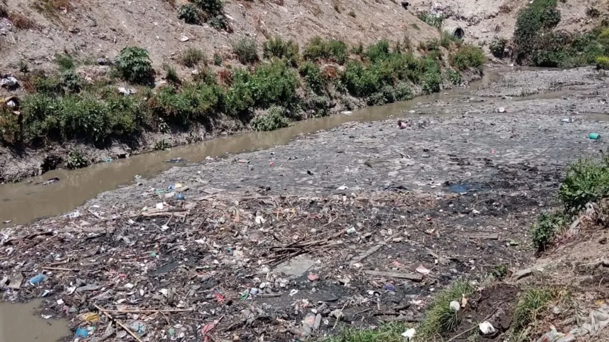 SAPASA retira basura del vaso regulador Moritas I para prevenir inundaciones