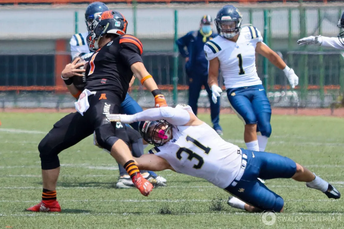 Mexiquenses se juegan la clasificación en la semana 8 de la ONEFA