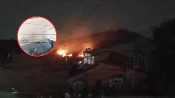 Alerta en Tultitlán: Incendio forestal consume zona de la Sierra de Guadalupe