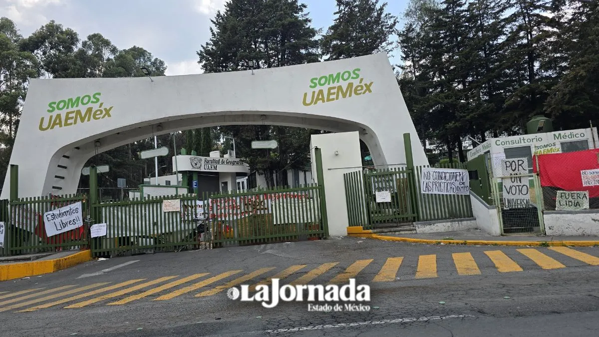 #Potrogate Arquitectura de la UAEMéx continuará en paro hasta el 30 de mayo