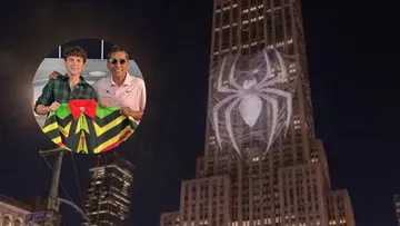 Spider-Man invadió el cielo de Nueva York, la fiebre llega a México