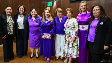 Delfina Gómez respalda agenda de derechos mujeres con el Colectivo 50+1 