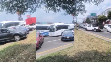 Vecinos bloquean Alfredo del Mazo en protesta