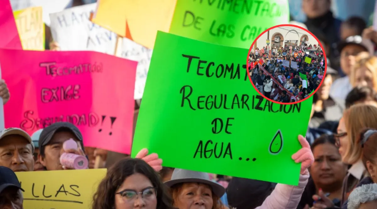 Protestan más de 25 colonias en Ixtapaluca por abandono municipal