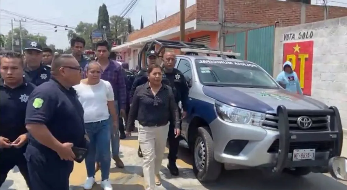 Chiconcuac: Pobladores impiden que se desmantele un cárcamo