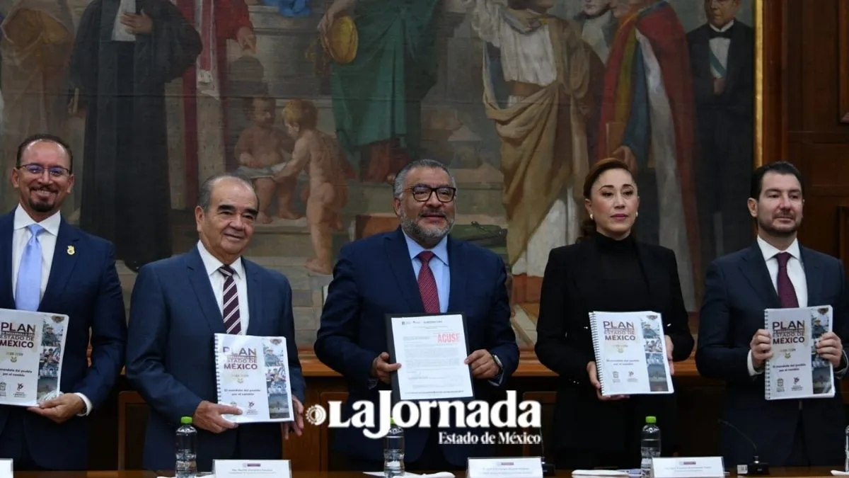 Horacio Duarte: Entrega Plan de Desarrollo Estatal 2023-2029