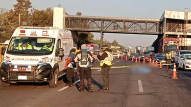 Motociclista muere en accidente en la México-Puebla