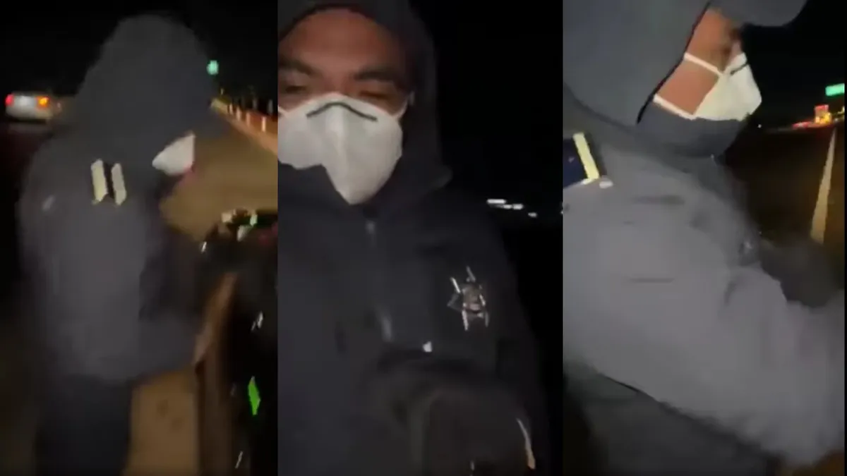 Video: Ciudadanos confrontan a presunto policía falso en Edomex