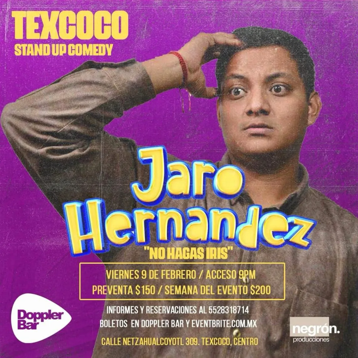 Edomex: Traerá “Jaro” Hernández nueva propuesta de comedia