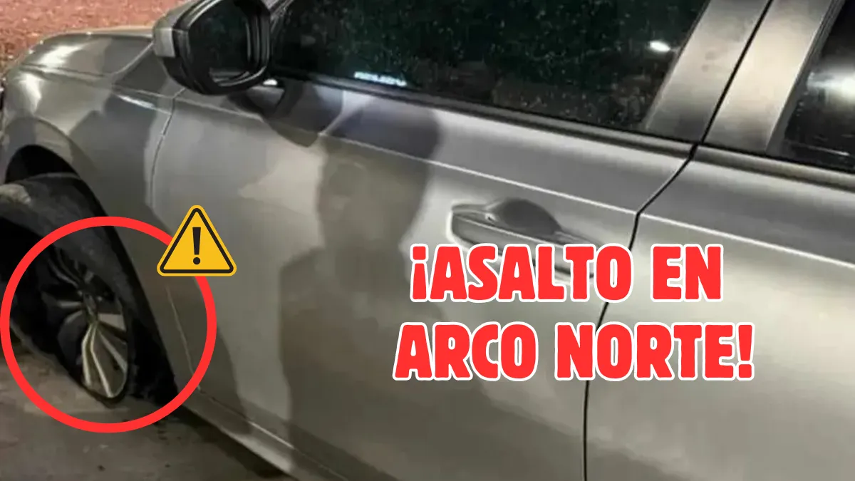 Colocaron piedras en la autopista Arco Norte para obligar a detenerse a dos mujeres.