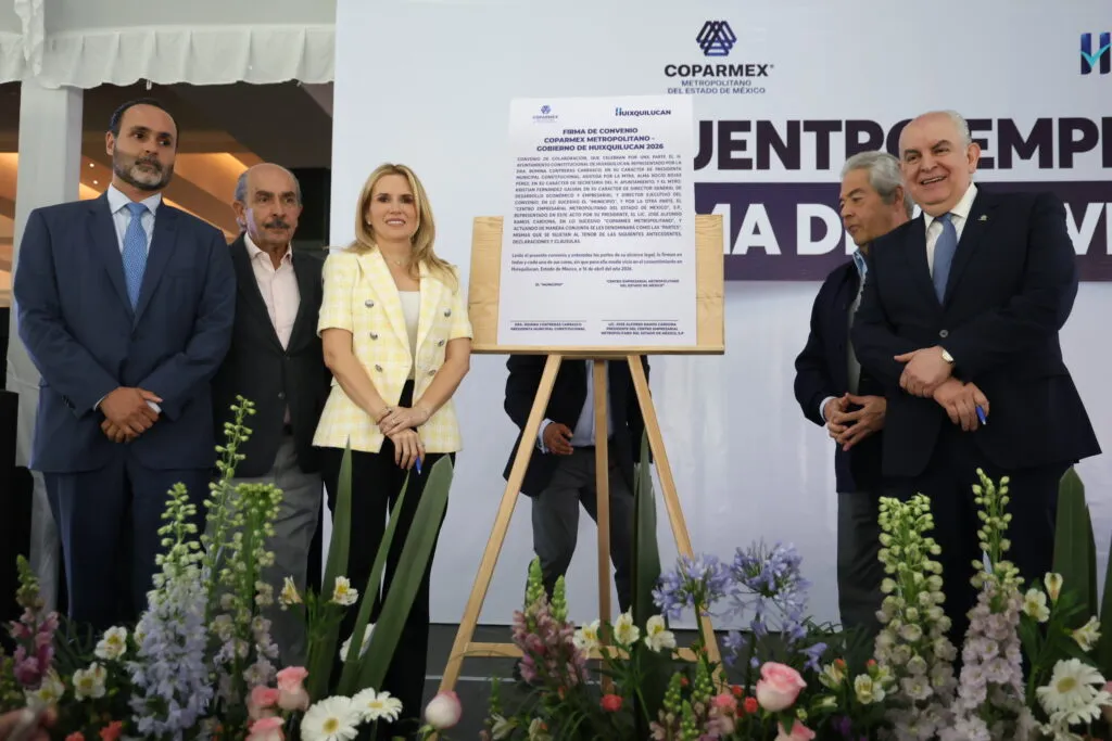 Huixquilucan refuerza su liderazgo económico con alianza estratégica con COPARMEX metropolitano
