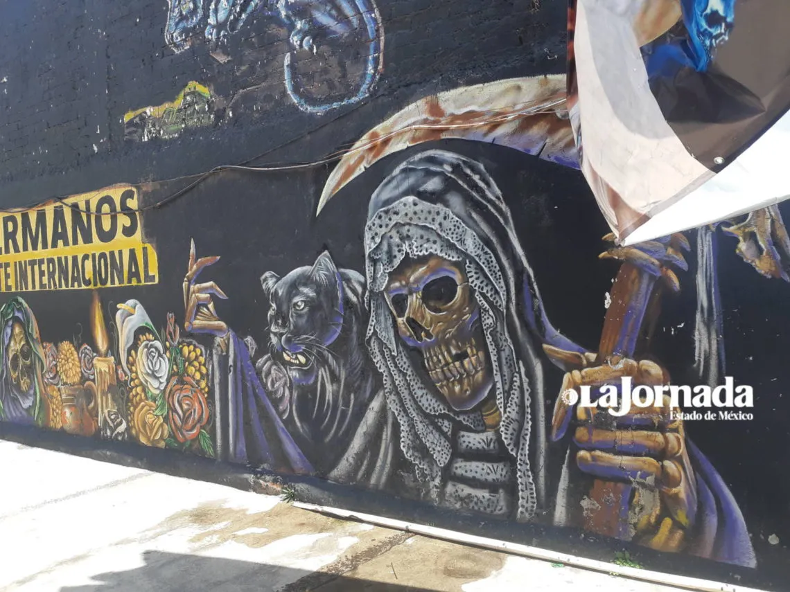 Tultitlán, epicentro del culto a la Santa Muerte
