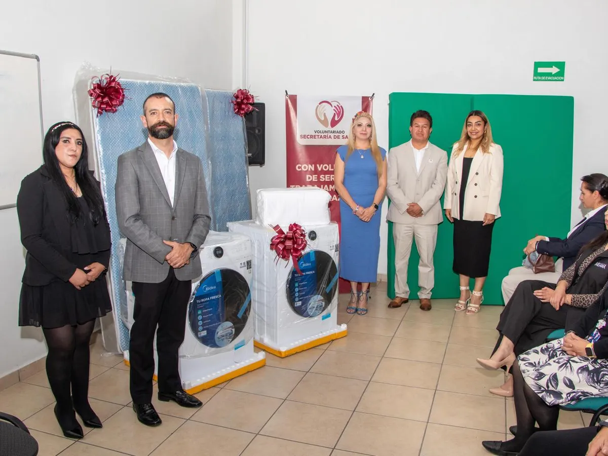 Los insumos que permitirán ofrecer una estancia más digna y confortable a los pacientes que reciben tratamiento por consumo de sustancias psicoactivas.