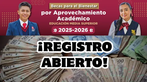 Así puedes obtener hasta 12 mil pesos con la Beca Aprovechamiento Académico Media Superior en Edomex