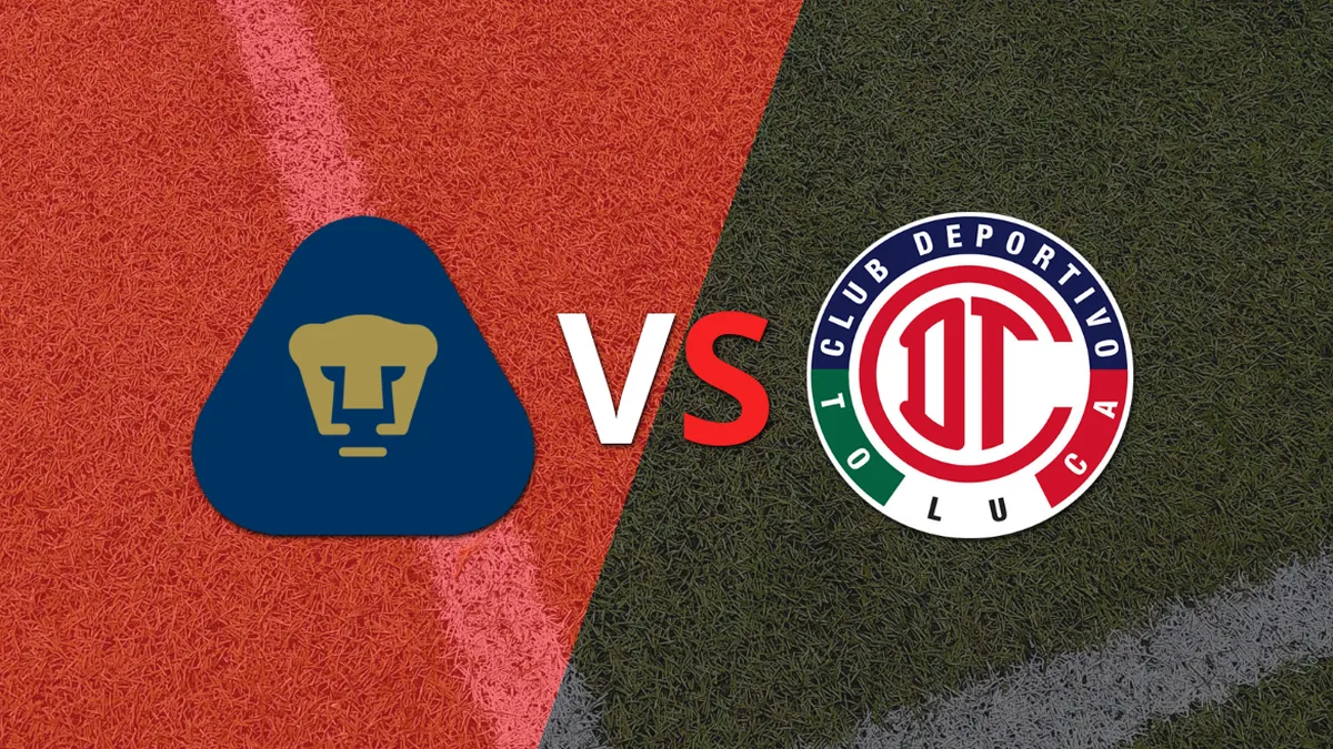 Pumas UNAM recibe a Toluca FC por el último partido de la Fecha 4