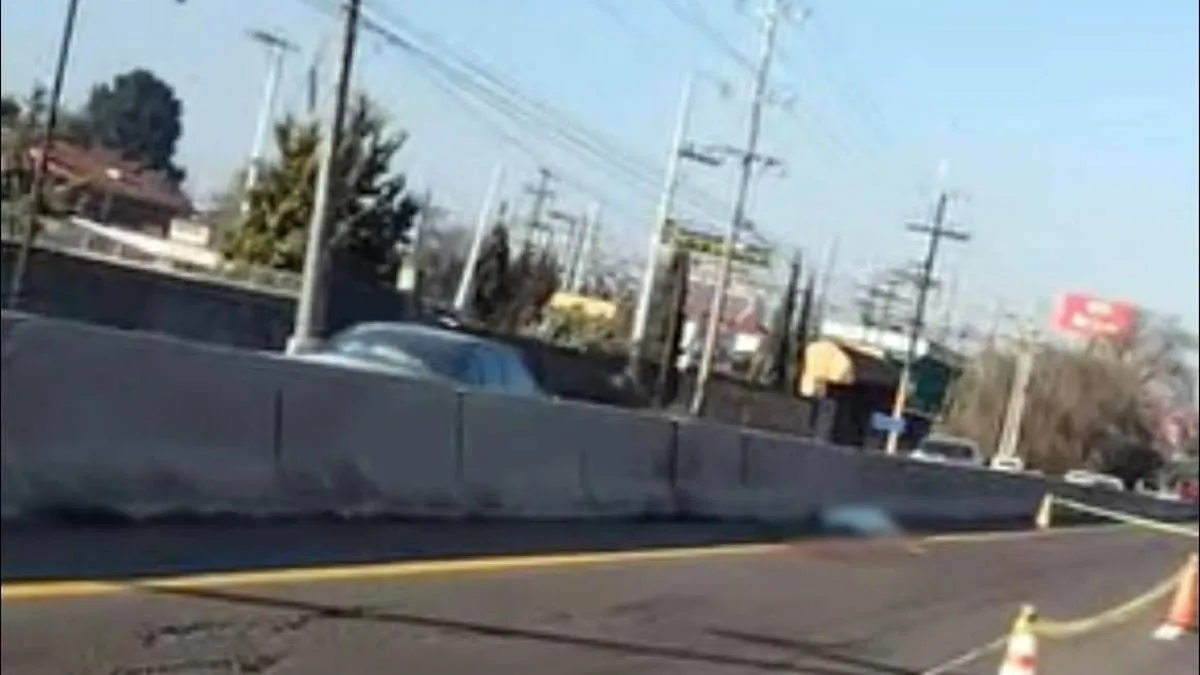 Hombre fallece en la México- Toluca este 27 de diciembre