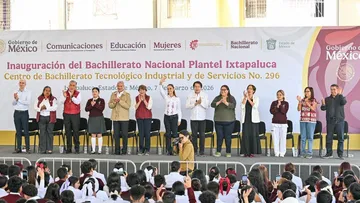 Con Plan Oriente, gobiernos de Claudia y Delfina concluyen construcción de seis bachilleratos